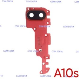 Embellecedor de lente para Samsung Galaxy A10S / A107 - Rojo