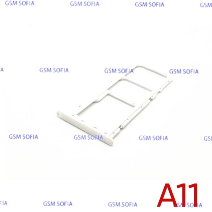 Bandeja Sim+Micro SD Para Samsung Galaxy A11 / A115 - Blanco