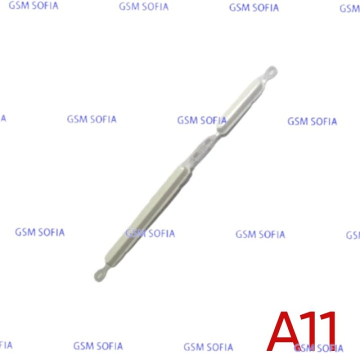 Botón lateral power + volumen para Samsung GalaxyA11 / A115 - Blanco