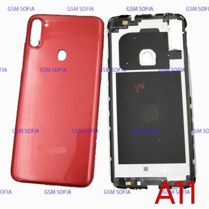 Tapa Trasera para Samsung Galaxy A11/ A115 - Rojo