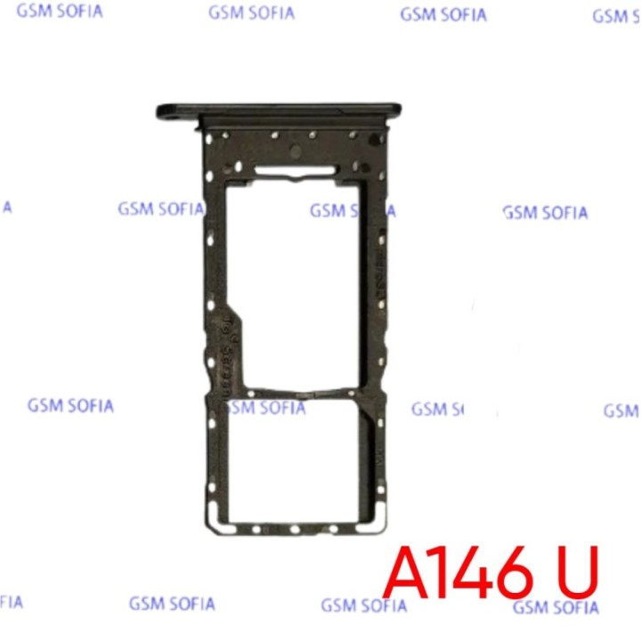 Bandeja sim + sd sim para Samsung Galaxy A14 5G / A146U - Negro