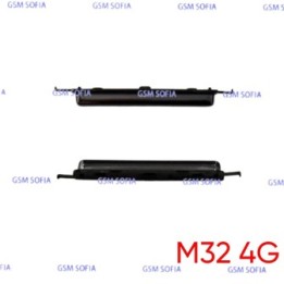 Botón lateral  volumen  para Samsung Galaxy M32 4G / M325 - Negro