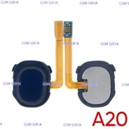 Flex huella  para Samsung Galaxy A20 / A205 - Azul Marino
