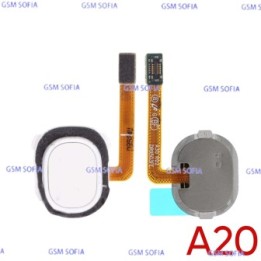 Flex huella  para Samsung Galaxy A20 / A205 - Blanco