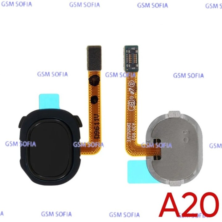 Flex huella  para Samsung Galaxy A20 / A205 - Negro