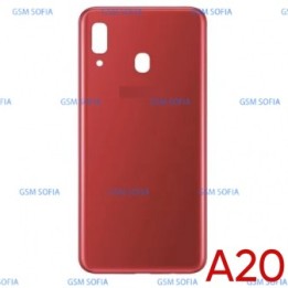 Tapa Trasera para Samsung Galaxy A20 / A205 - Rojo