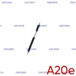 Botón lateral power + volumen para Samsung Galaxy A20E / A202 - Negro