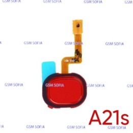 Flex huella  para Samsung Galaxy A21s / A217 - Rojo