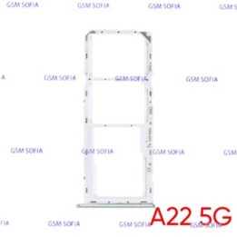 Bandeja Sim+Micro SD  para Samsung Galaxy A22 5G / A226G - Verde