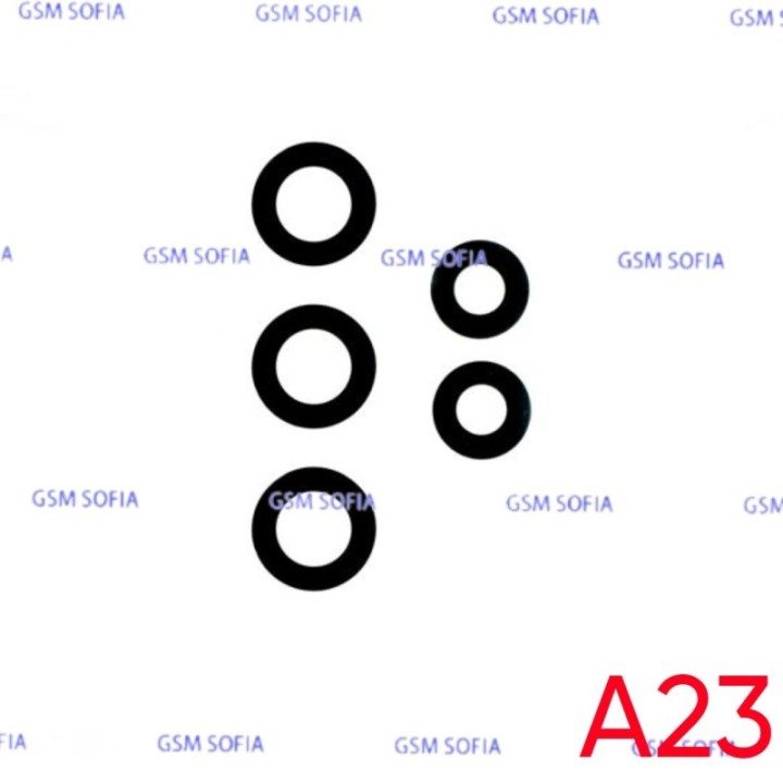 Set de 5 lentes Para Samsung Galaxy A23 4G A235G / A23 5G A236