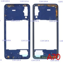 Chasis Externa / Marco Lateral  para Samsung Galaxy A70 / A705   - Azul