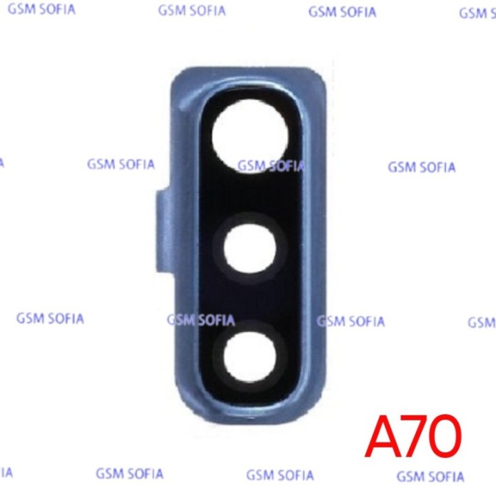 Embellecedor de lente para Samsung Galaxy A70 / A705 - Azul