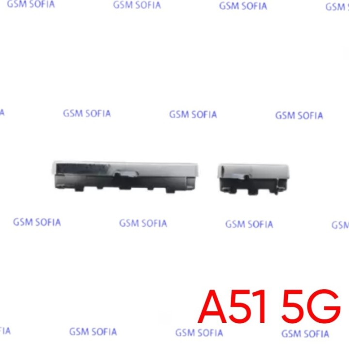 Botón lateral power + volumen  para Samsung Galaxy A51 5G/ A516G - Blanco
