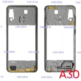 Chasis Externa / Marco Lateral  para Samsung Galaxy A30 A305G - Plata