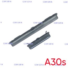 Botón lateral power + volumen  para Samsung Galaxy A30s / A307G - Negro