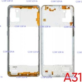 Chasis Externa / Marco Lateral  para Samsung Galaxy A31 / A315F - Blanco