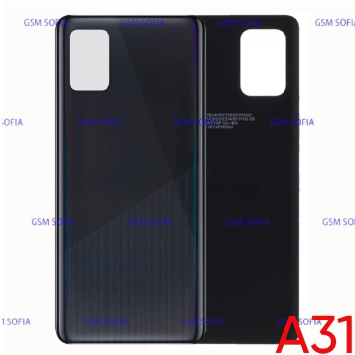 Tapa trasera para Samsung Galaxy A31 / A315F - Negro