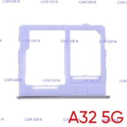 Bandeja Sim+Micro SD para Samsung Galaxy A32 5G / A326G  - Morado
