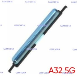 Botón lateral  volumen  para Samsung Galaxy A32 5G / A326G   - Azul