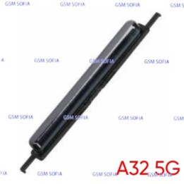 Botón lateral  volumen  para Samsung Galaxy A32 5G / A326G   - Negro