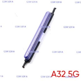 Botón lateral  volumen  para Samsung Galaxy A32 5G / A326G  - Morado