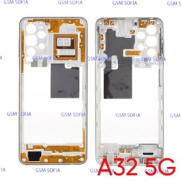 Chasis Externa / Marco Lateral  para Samsung Galaxy A32 5G / A326G   - Plata