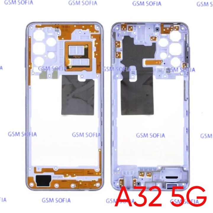 Chasis Externa / Marco Lateral  para Samsung Galaxy A32 5G / A326G  - Morado