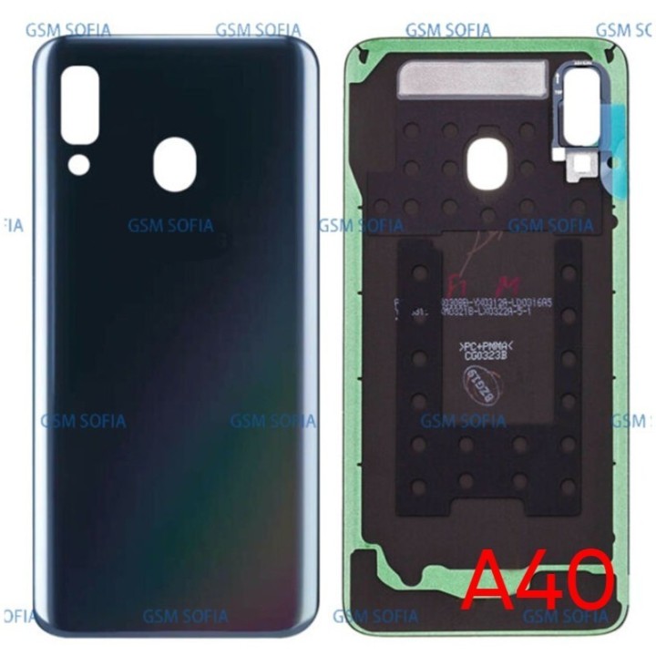 Tapa Trasera para Samsung Galaxy A40 / A405F   - Negro