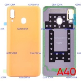 Tapa Trasera para Samsung Galaxy A40 / A405F  - Naranja