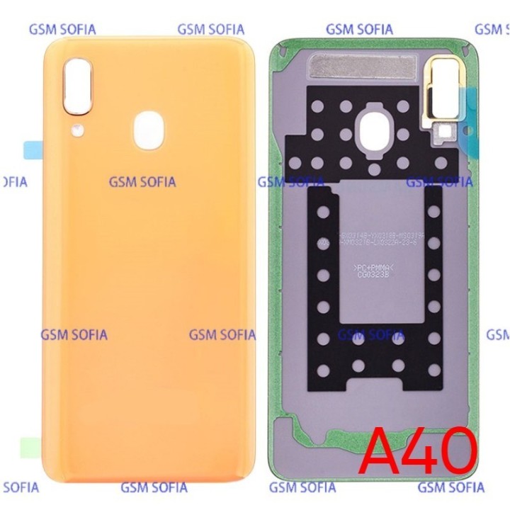Tapa Trasera para Samsung Galaxy A40 / A405F  - Naranja