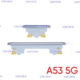 Botón lateral power + volumen  para Samsung Galaxy A53 5G / A536G- Azul