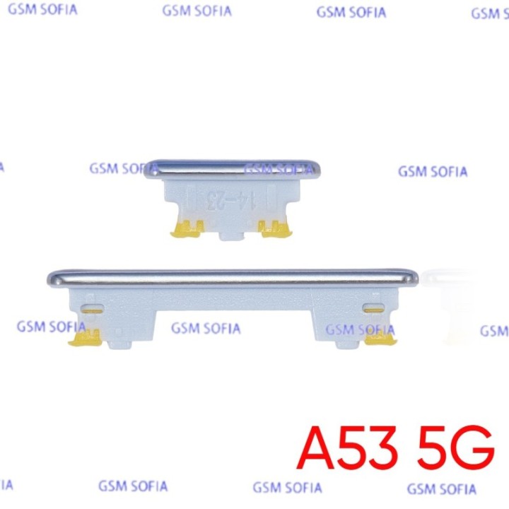 Botón lateral power + volumen  para Samsung Galaxy A53 5G / A536G- Azul