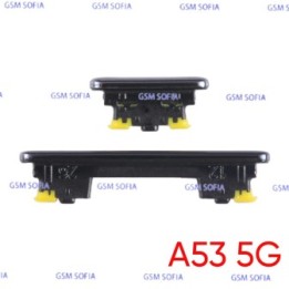 Botón lateral power + volumen  para Samsung Galaxy A53 5G / A536G- Negro