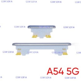Botón lateral power + volumen  para Samsung Galaxy A54 5G / A546G- Azul
