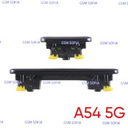 Botón lateral power + volumen  para Samsung Galaxy A54 5G / A546G- Negro