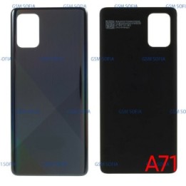 Tapa Trasera para Samsung Galaxy A71 / A715   - Negro