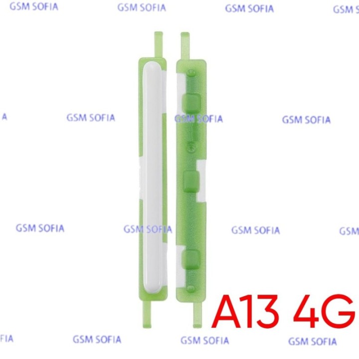 Botón lateral volumen para Samsung Galaxy A13 4G / A135 - Blanco