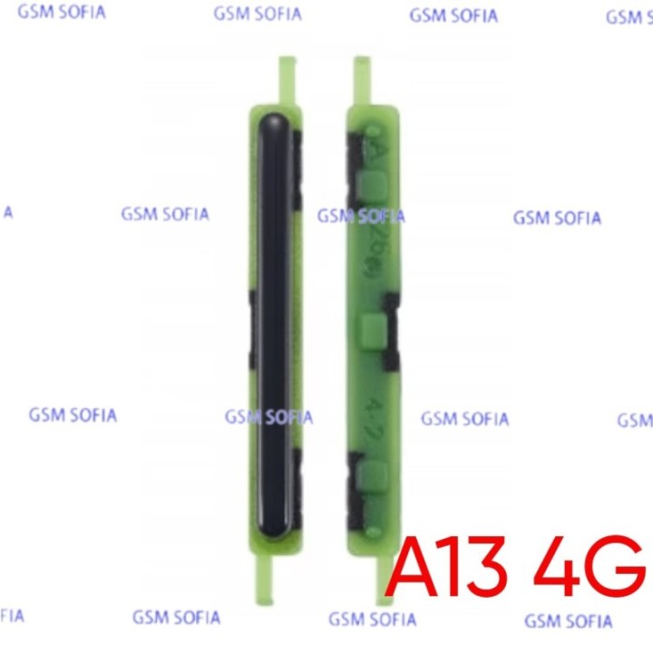 Botón lateral volumen para Samsung Galaxy A13 4G / A135 - Negro