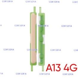 Botón lateral volumen para Samsung Galaxy A13 4G / A135 - Naranja