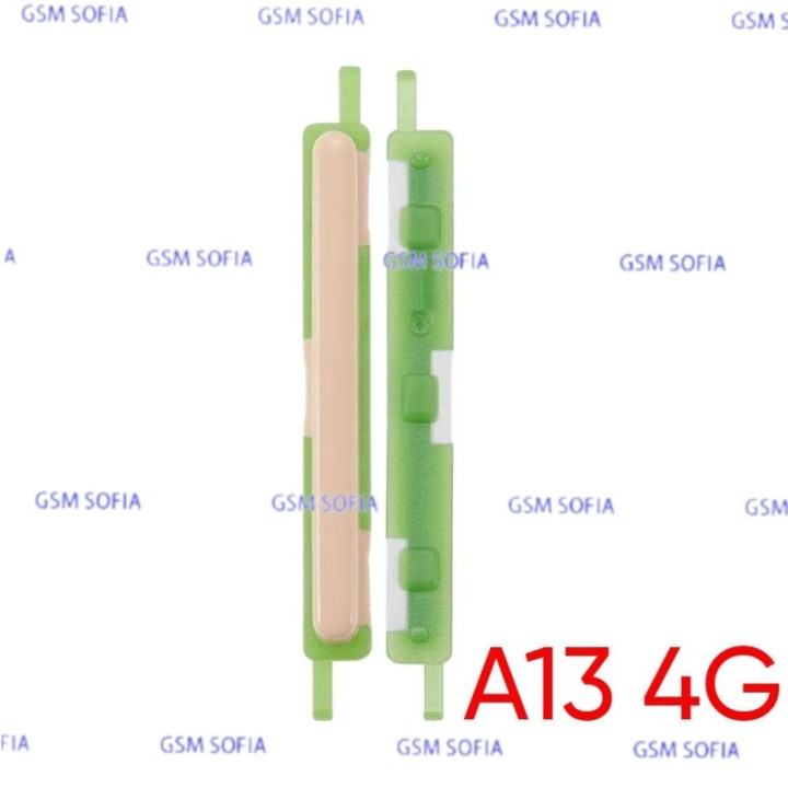 Botón lateral volumen para Samsung Galaxy A13 4G / A135 - Naranja