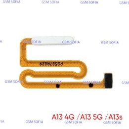 Flex power + Huella para Samsung Galaxy A13 4G A135F / A13 5G A136 / A13s A137 - Blanco