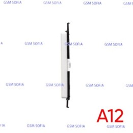 Botón lateral volumen para Samsung Galaxy A12 / A125 / A127 - Blanco