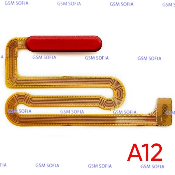 Flex huella para Samsung Galaxy A12 / A125 / A127 - Rojo