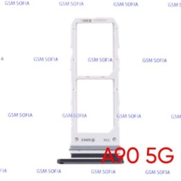 Bandeja Sim+Micro SD para Samsung Galaxy A90 5G / A908G - Negro