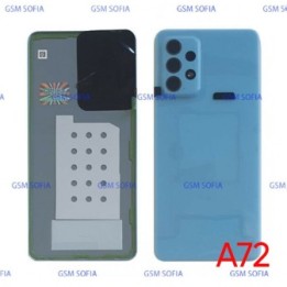 Tapa Trasera con Lente para Samsung Galaxy A72 4G A725G / A72 5G A726G   - Azul