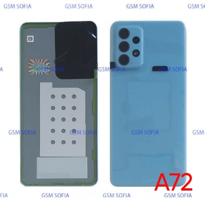 Tapa Trasera con Lente para Samsung Galaxy A72 4G A725G / A72 5G A726G   - Azul
