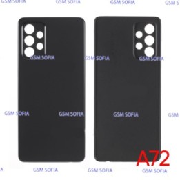Tapa Trasera para Samsung Galaxy A72 4G A725G / A72 5G A726G   - Negro