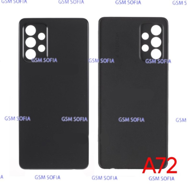 Tapa Trasera para Samsung Galaxy A72 4G A725G / A72 5G A726G   - Negro