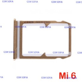 Bandeja Duos SIM Para XIAOMI MI 6 - oro