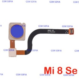 Flex Boton Home Y Lector Huella Para Xiaomi Mi8 SE / Mi 8 SE - Azul